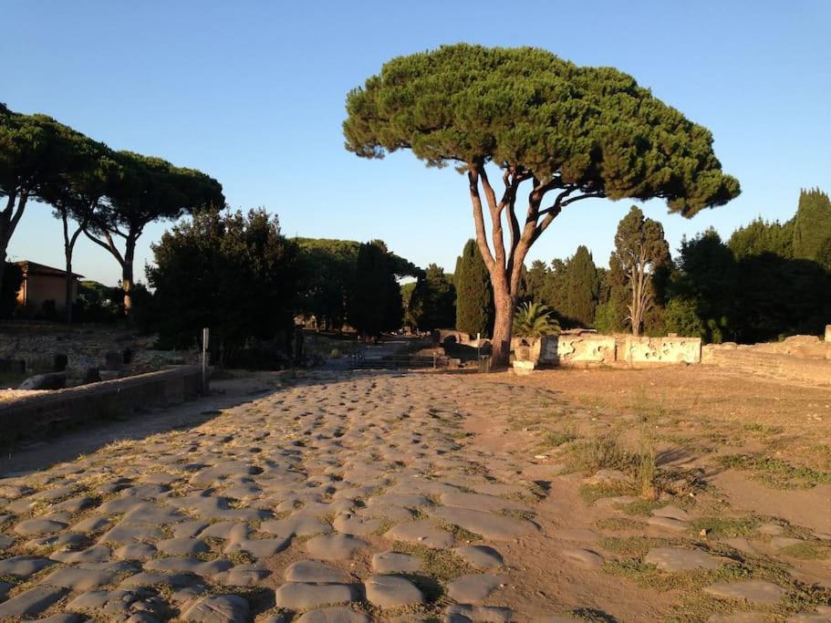 Private Under The Lemon Tree In Ostia Antica Villa Esterno foto